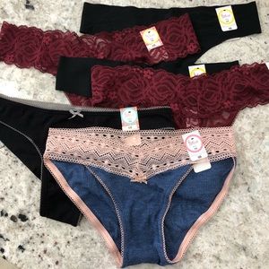 Flirtitude Thong/Cheeky/Bikini